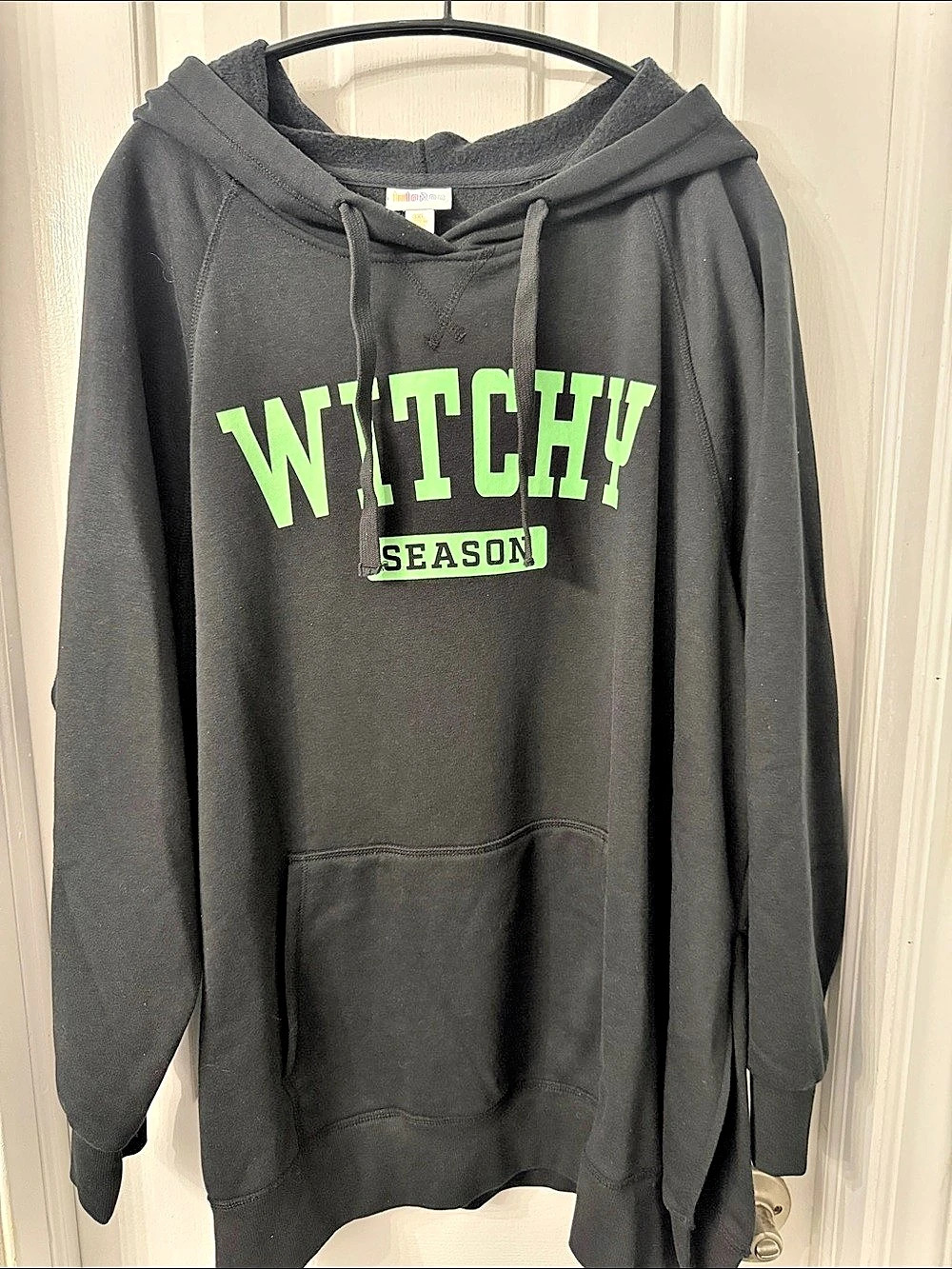 WKRoe Graphic Pullover Hoodie in Black Size 3XL Like New